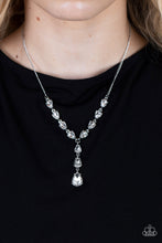 Load image into Gallery viewer, Park Avenue A-Lister - White Rhinestone Necklace - Sabrinas Bling Collection