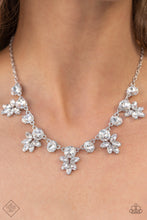 Load image into Gallery viewer, Prismatic Proposal - White Necklace - May 2022 Fashion Fix - Sabrina&#39;s Bling Collection
