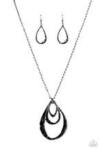 Load image into Gallery viewer, Relic Renaissance - Black Necklace - Sabrina&#39;s Bling Collection