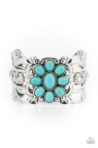 Southern Eden - Blue Turquoise Bracelet - Sabrina's Bling Collection