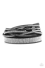 Load image into Gallery viewer, Taking Care Of Business - Black Bracelet - Sabrina&#39;s Bling Collection