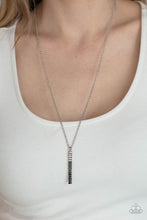 Load image into Gallery viewer, Tower Of Transcendence - Black Rhinestone Necklace - Sabrina&#39;s Bling Collection