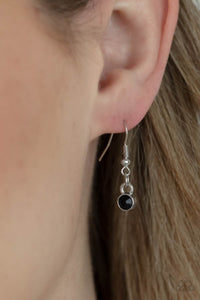 Tower Of Transcendence - Black Rhinestone Necklace - Sabrina's Bling Collection