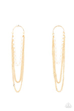 Load image into Gallery viewer, Vintage VIP - Gold Earrings - Sabrina&#39;s Bling Collection