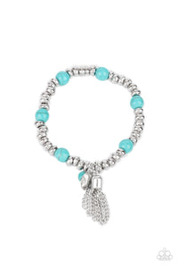 Whimsically Wanderlust - Blue Bracelet - Sabrina's Bling Collection