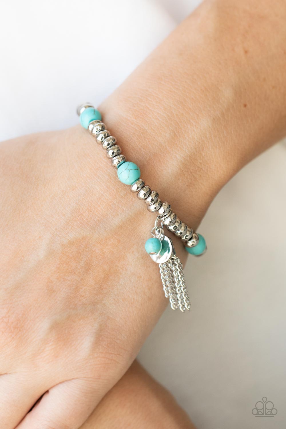 Whimsically Wanderlust - Blue Bracelet - Sabrina's Bling Collection