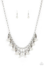 Load image into Gallery viewer, Cosmopolitan Couture - White Necklace - Sabrina&#39;s Bling Collection