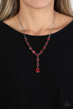 Load image into Gallery viewer, Forget the Crown - Red Rhinestone Necklace - Sabrinas Bling Collection
