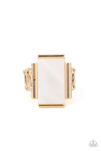 Load image into Gallery viewer, Mystical Marinas - Gold Ring - Sabrina&#39;s Bling Collection