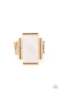 Mystical Marinas - Gold Ring - Sabrina's Bling Collection