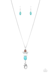 Natural Novice - Blue Necklace - Sabrina's Bling Collection