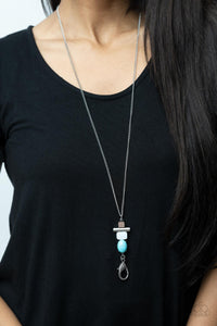 Natural Novice - Blue Necklace - Sabrina's Bling Collection