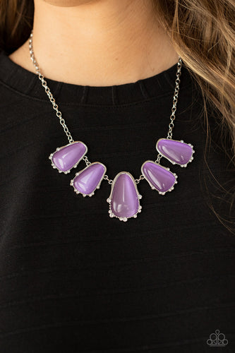 Newport Princess - Purple Necklace - Sabrina's Bling Collection
