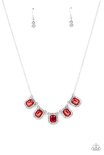 Load image into Gallery viewer, Next Level Luster - Red Necklace - Sabrina&#39;s Bling Collection