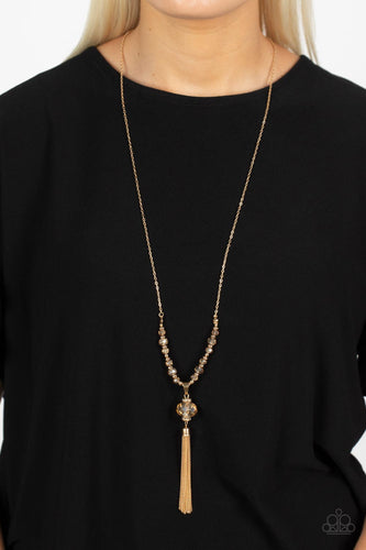 One SWAY or Another - Gold Necklace - Sabrinas Bling Collection