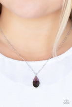 Load image into Gallery viewer, Prismatically Polished - Purple Necklace - Sabrina&#39;s Bling Collection