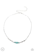 Load image into Gallery viewer, Retro Rejuvenation - Blue Turquoise Choker Necklace - Sabrina&#39;s Bling Collection