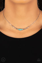 Load image into Gallery viewer, Retro Rejuvenation - Blue Turquoise Choker Necklace - Sabrina&#39;s Bling Collection