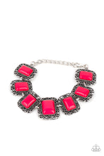 Load image into Gallery viewer, Retro Rodeo - Pink Bracelet - Sabrina&#39;s Bling Collection