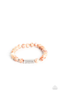 Serene Season - Orange "Peace" Bracelet - Sabrinas Bling Collection
