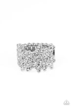 Load image into Gallery viewer, Sizzling Shimmer - White Rhinestone Ring - Sabrinas Bling Collection