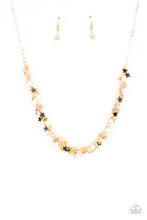 Load image into Gallery viewer, Starry Anthem - Gold Necklace - Sabrina&#39;s Bling Collection
