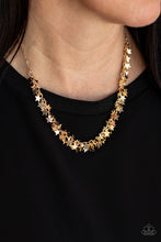 Load image into Gallery viewer, Starry Anthem - Gold Necklace - Sabrina&#39;s Bling Collection