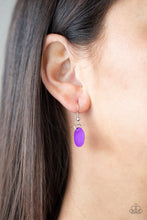 Load image into Gallery viewer, Tidal Tassels - Purple Necklace - Sabrina&#39;s Bling Collection