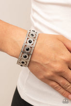 Load image into Gallery viewer, Ultra Upscale - Black &amp; Rhinestone Bracelet - Sabrinas Bling Collection