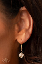 Load image into Gallery viewer, What A Gem - Gold &amp; Rhinestone Necklace - Sabrina&#39;s Bling Collection