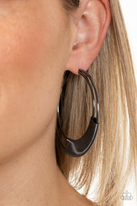 Artisan Attitude - Black Earrings - Sabrina's Bling Collection