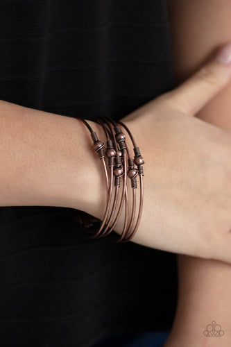 Industrial Intricacies - Copper Bracelet - Sabrina's Bling Collection