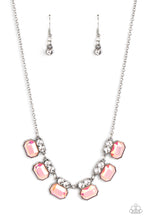 Load image into Gallery viewer, Interstellar Inspiration - Pink Iridescent Necklace - Sabrina&#39;s Bling Collection