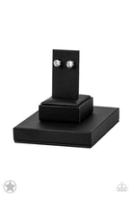 Load image into Gallery viewer, Just In TIMELESS - White Rhinestone Blockbuster Earrings - Sabrina&#39;s Bling Collection