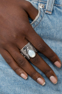 Optimistically Oracle - White Opal Ring - Sabrina's Bling Collection
