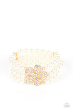 Load image into Gallery viewer, Park Avenue Orchard - Gold &amp; White Pearl Bracelet - Sabrinas Bling Collection