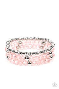 Prismatic Perceptions - Pink Bracelet - Sabrina's Bling Collection