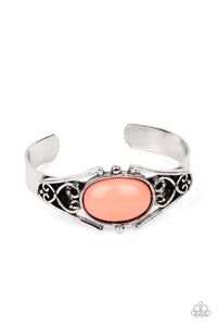 Springtime Trendsetter - Orange Bracelet - Sabrina's Bling Collection