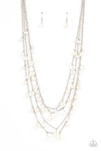 Load image into Gallery viewer, Vintage Virtuoso - White Pearl Necklace - Sabrinas Bling Collection