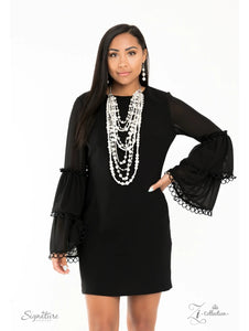 RETIRED VINTAGE- THE LECRICIA 2020- PAPARAZZI EXCLUSIVE ZICOLLECTION PEARL NECKLACE  SABRINA'S BLING COLLECTION