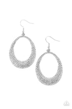 Load image into Gallery viewer, Storybook Bride - White Rhinestone Earrings - Sabrina&#39;s Bling Collection