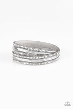Load image into Gallery viewer, Rocker Rivalry - Silver Bracelet - Sabrina&#39;s Bling Collection