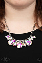 Load image into Gallery viewer, Never SLAY Never - Multi Iridescent Rhinestone Necklace - Paparazzi Accessories